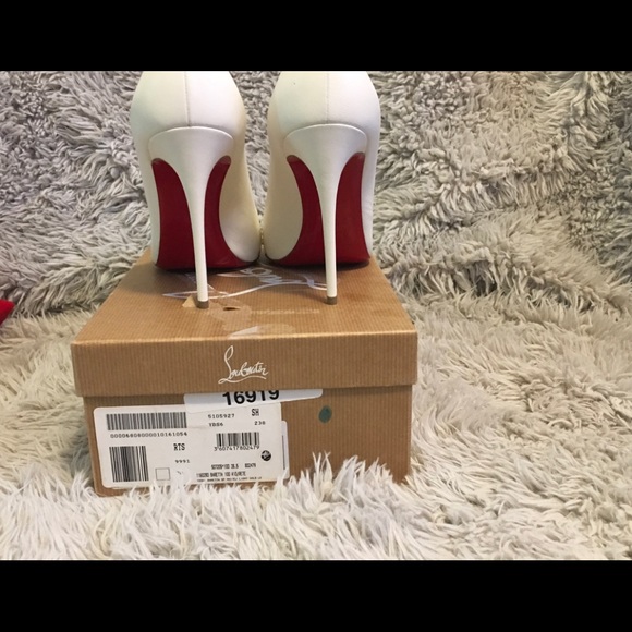 Christian Louboutin Shoes - CHRISTIAN LOUBOUTIN 100MM BARETTA KID LEATHER